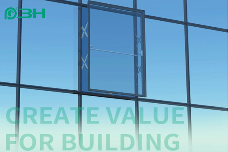 curtain wall handle 1 ручка для навесной стены 1