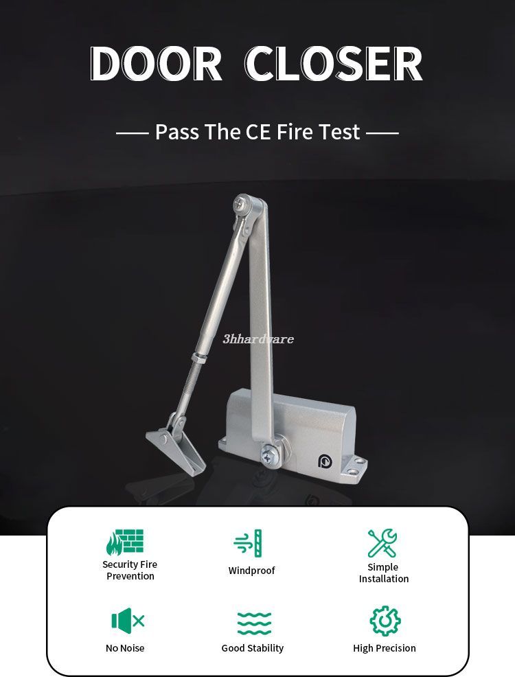 дверной доводчик поверхностного монтажа