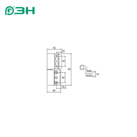 Оконная петля JX34