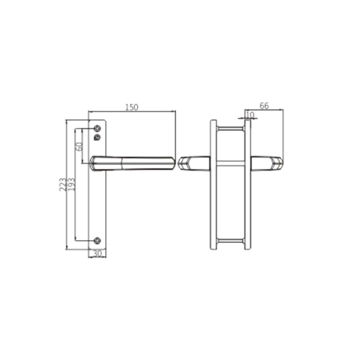 Дверная ручка CZM28