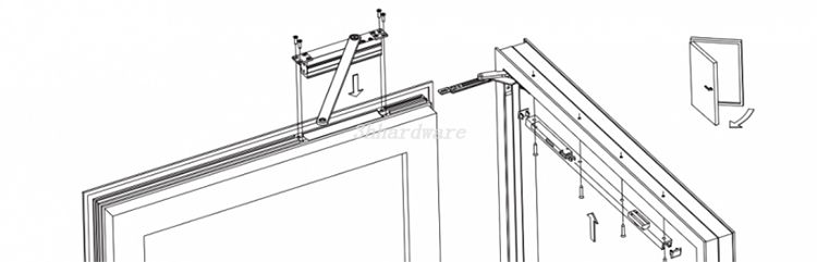 Рекомендация 3H ITS106 Дверной доводчик — изысканный дверной доводчик безопасности2
