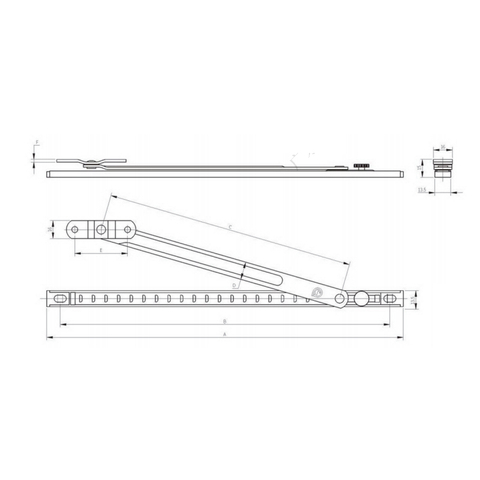Ограничитель Stay PDE10-14