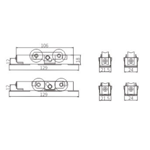Раздвижной ролик LTS830