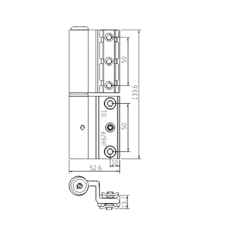 Оконная петля JX67F